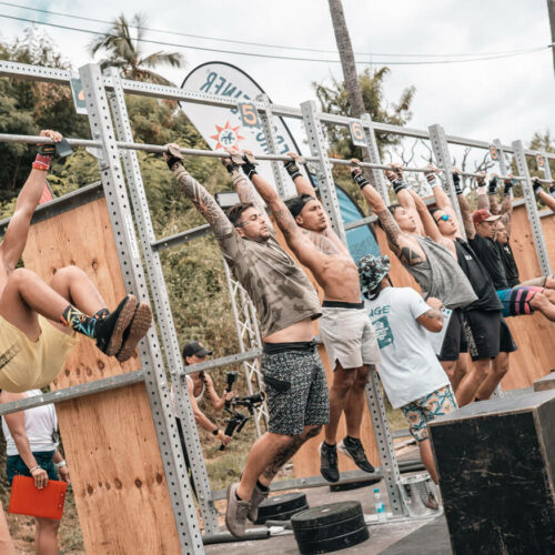 Polynesian battle games - competition crossfit tahiti