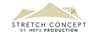 strech concept motu production logo